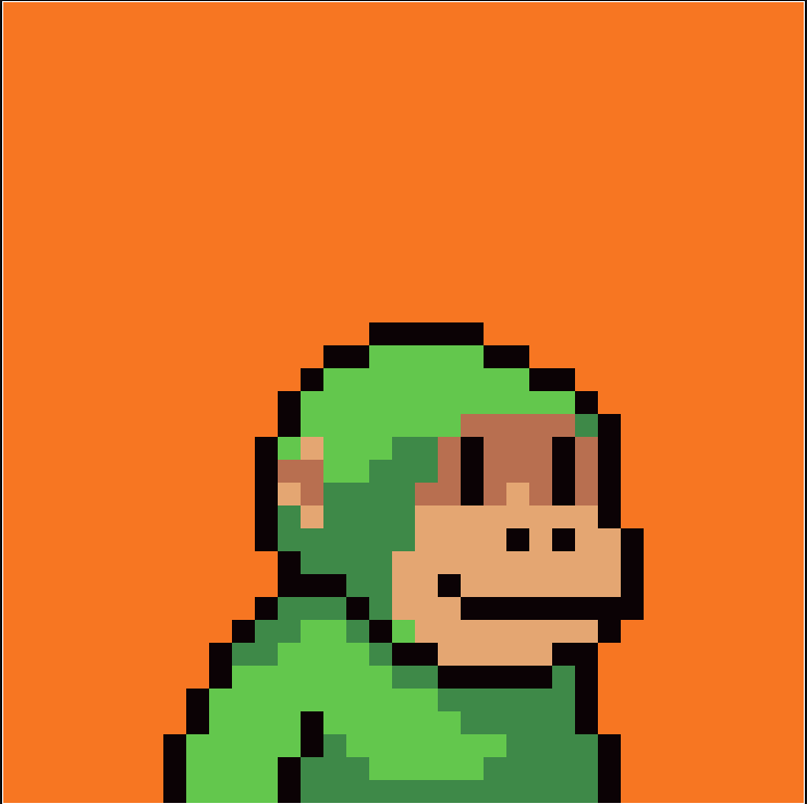 Alexwatson992's tweet image. @SmolBrainsNFT 
was playing around with 35x35 pixels, maybe baby smols😄