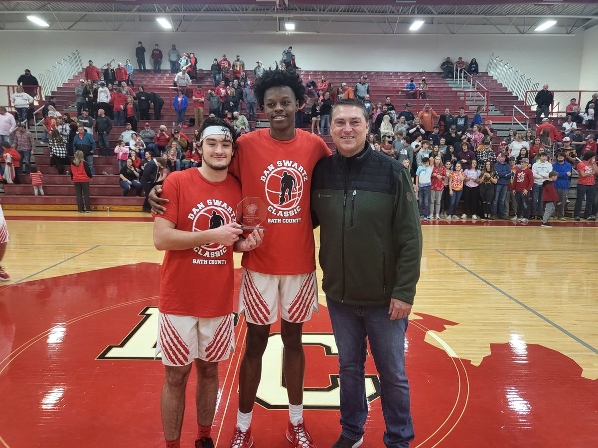 Bath County's Zack Otis and Tyler Buckhanon were named Dan Swartz Classic Co-MVPs.