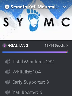 SmoothYetis's tweet photo. Just a few days into the discord launch

probably nothing 😌 https://t.co/h8ei4VRiEW