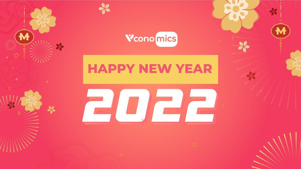 🎊🎊🎊 #VCONOMICS WISHES YOU A HAPPY NEW YEAR 

🌸 2021 ACHIEVEMENTS
✅ 500,000 users
✅ Top 23 Android - Top 24 iOS HOT Finance App
✅ Invested by 6 VCs

🌸 COMING SOON IN 2022
✅ List <a href="/PancakeSwap/">PancakeSwap</a>  -  JAN 10, 2022
✅ Launch Vpool &amp; #staking
Vuniverse, Vlending, Vacademy