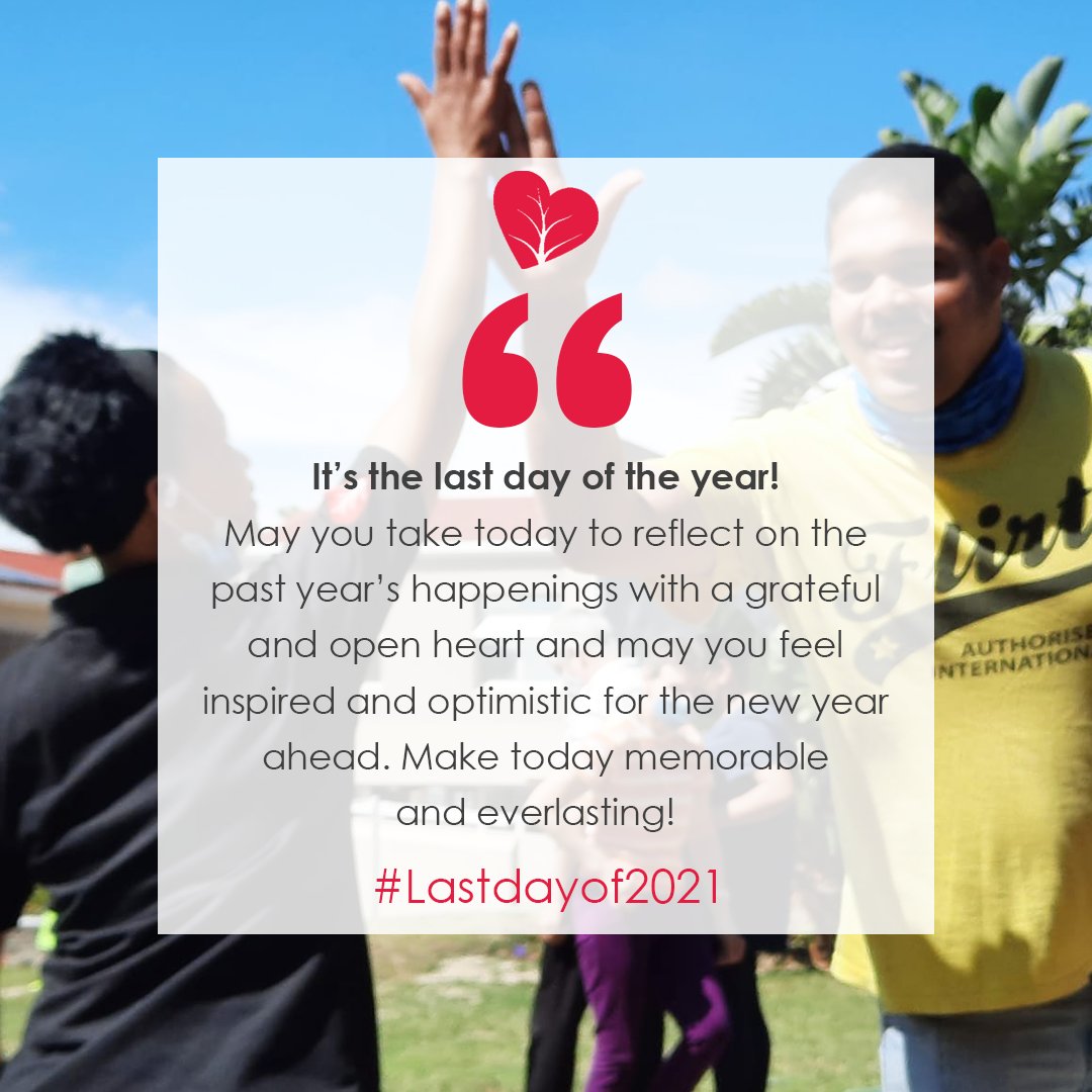 We have reached the last day of the year and our wish for you is that today will be a day of reflection, gratitude and thankfulness. May you feel inspired and optimistic for the new year ahead and may today be memorable and everlasting!

#altadutoit #altadutoitsentrum