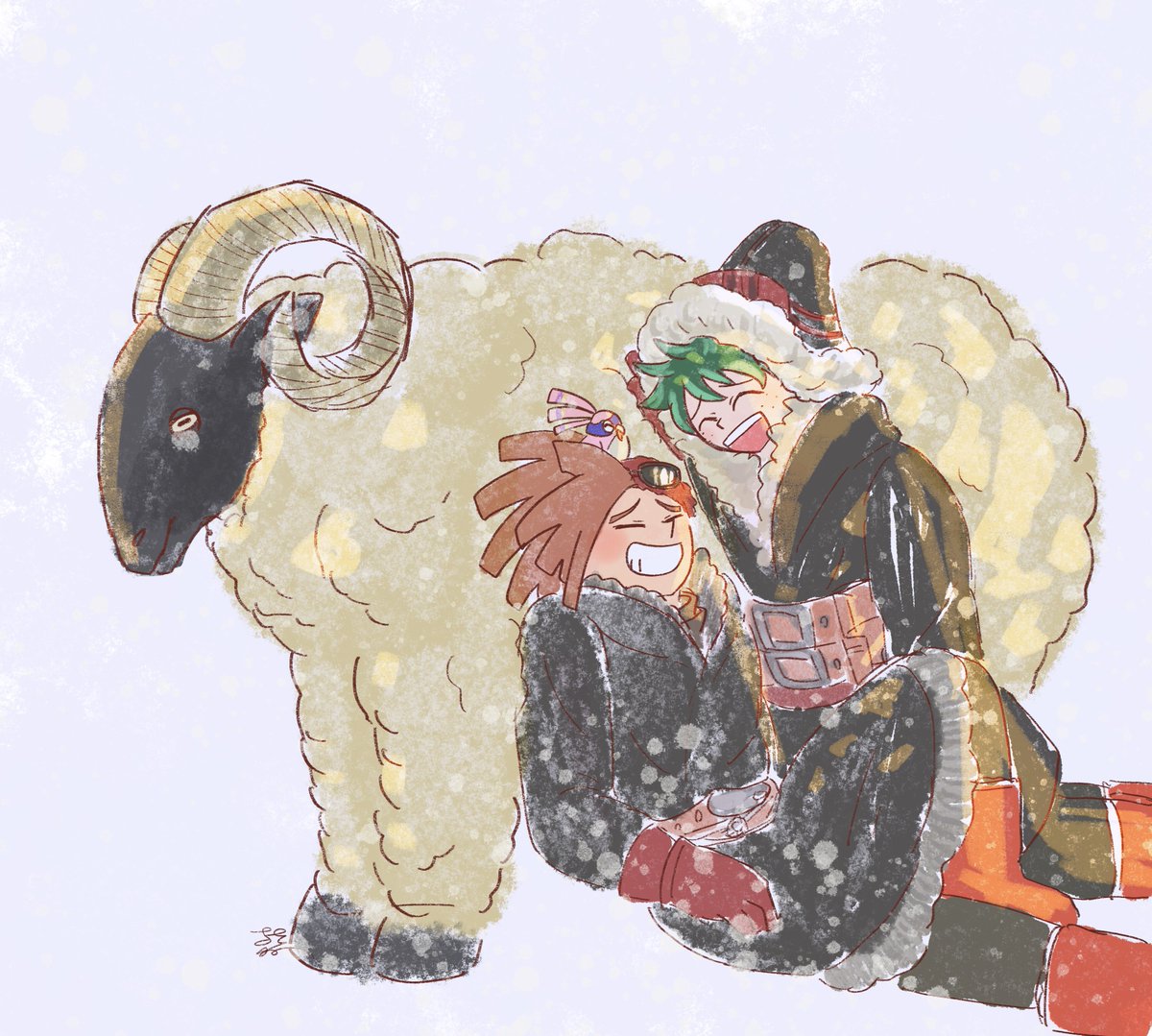 #2021年自分が選ぶ今年の4枚
1枚絵も沢山描いたね☺️ 