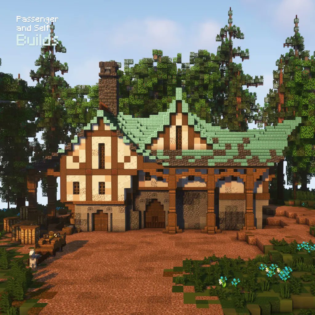 Minecraft.fr - Communauté de Fans on X: Une maison médiévale dans la  forêt. 🧷 t.coxXtxWthJC3 t.coTIwX9Hs2iz  X