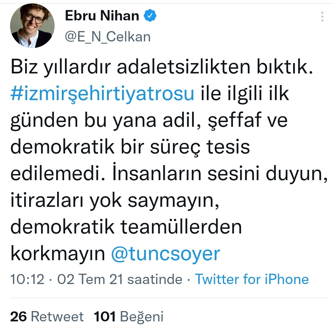 ozgurhizal35's tweet photo. Bir şaibe, adam kayırma ve torpil hikayesi. İzmir Şehir Tiyatroları...
@kilicdarogluk @tuncsoyer https://t.co/67GFd0I2NG
