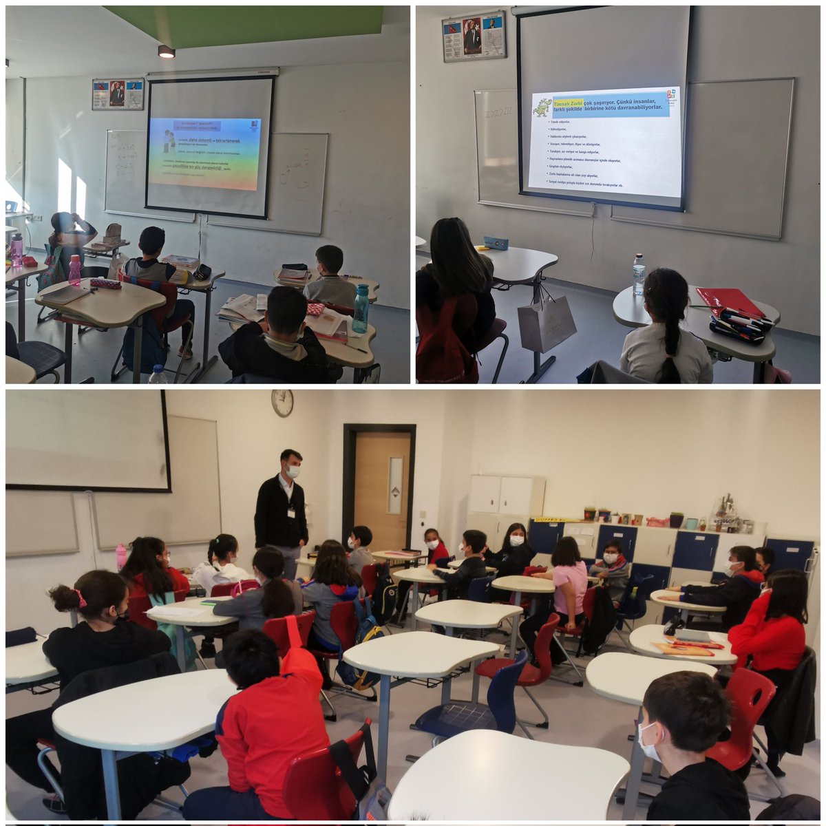 5. ve 6. Sınıf öğrencilerimiz ile #KAREM olarak "Zorbasız Okul" projesi kapsamında "Zorbalık" konusunu işledik.

#BahcesehirKoleji
#Bahcesehirpdr

<a href="/S_Surmelihindi/">Süleyman Sürmelihindi</a>
<a href="/seymatanriover/">Emel Şeyma Tanrıöver</a>
<a href="/BahcesehirGA/">BK Gaziantep Kampüsü</a> 
<a href="/sibeldurak18/">Sibel Durak</a>
<a href="/Ayhanilikk/">Ayhan İLİK</a>
<a href="/bahcesehir_k12/">Bahçeşehir Koleji</a>