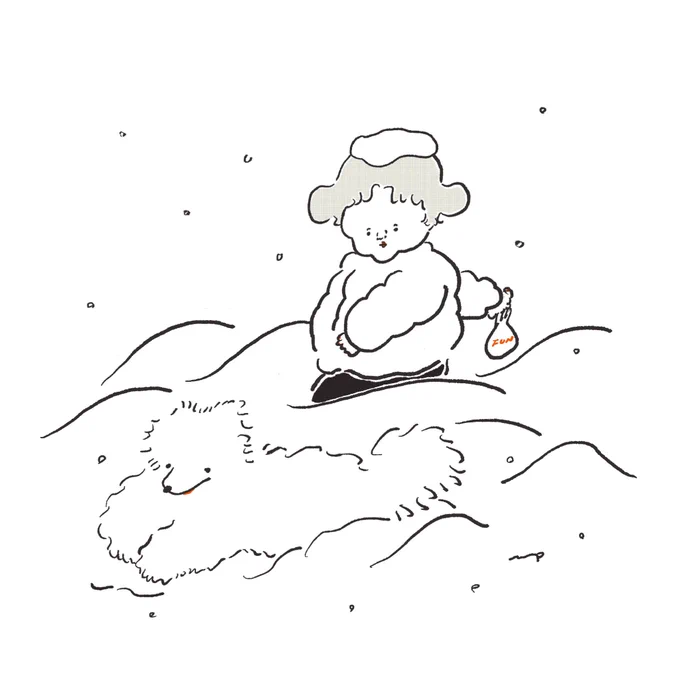 大晦日の豪雪散歩 