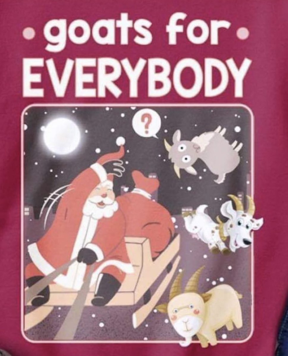 GryffDaGoat's tweet photo. 🥰🥰🎅🐐🐐🐐 https://t.co/d4wdE9Wn4B