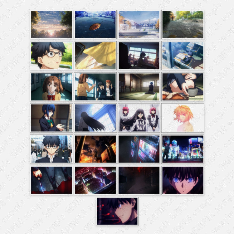 月姫 ufotable 場面写 ブロマイド コレクションアルバム セット ufotable on X: