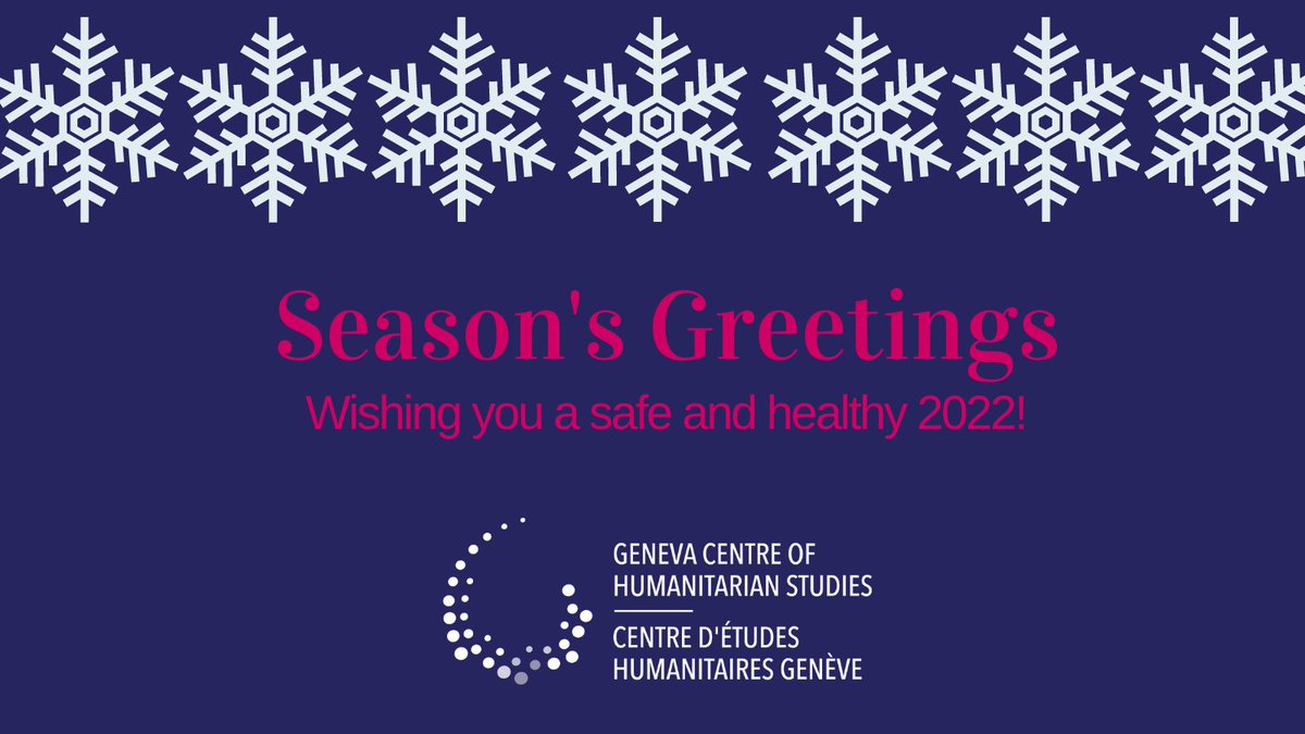 Best wishes for a fresh and healthy start to the New Year! We thank our fantastic community, including our donors, projects partners, parent institutions <a href="/UNIGEnews/">Université de Genève</a> &amp; @IHEID  &amp; our great teaching body and students, for their support, commitment and enthusiasm.