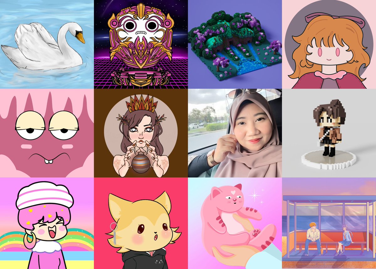 nadrahsaidin's tweet photo. 365 of 365

Flexing some of mine too, bilis style... 😂 I think I can see some colour palette there. 😍 #artvscollector2021 https://t.co/GwGDQKHFrw