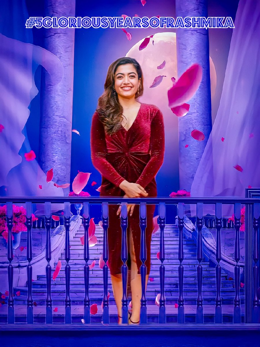 RashmikaFanArmy's tweet photo. You Look Drop Dead Gorgeous Rushieeee 😵❤️ @iamRashmika ~ 

#5GloriousYearsOfRashmika
#RashmikaMandanna https://t.co/W9PtdLCGG3