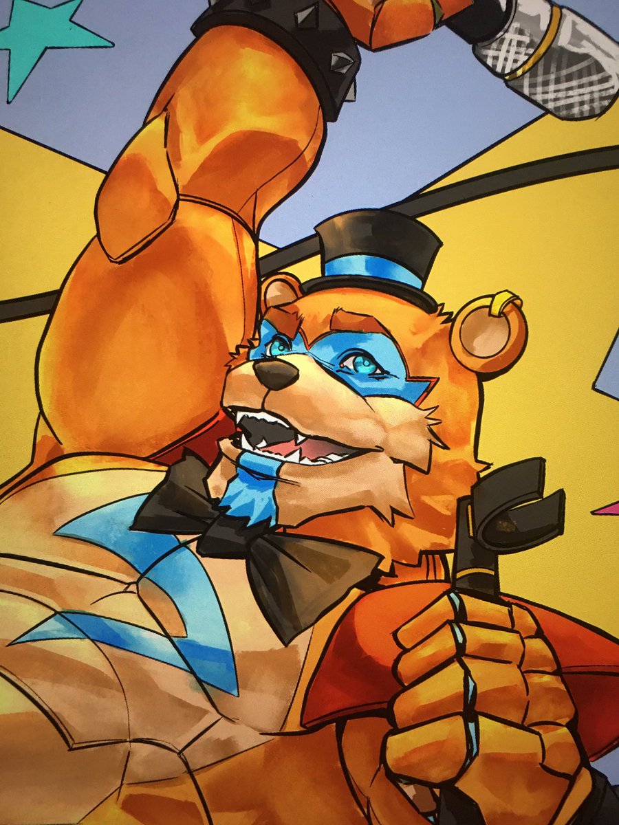 WerdnaCreations's tweet photo. Fixed the face and blocked some colors in https://t.co/thSFxs3Zu3