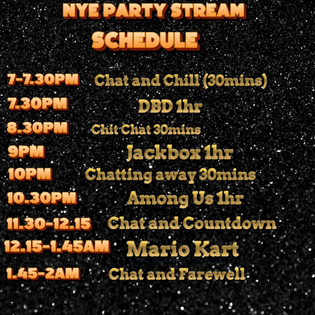 dazzling_duck's tweet photo. Come join the New Year Eve stream . https://t.co/bsbRpLO7g1… https://t.co/dGCVAt54iK
