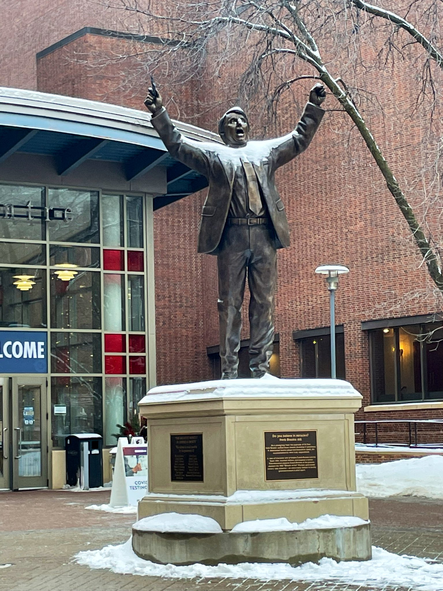 Herb Brooks Statue