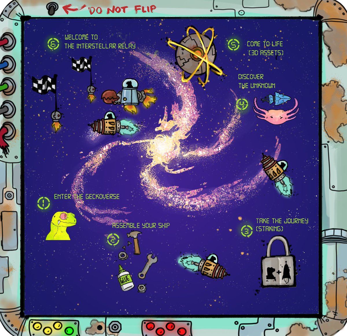 🟩Galactic Gecko Space Garage 🦎 🛸 🪐 tweet media