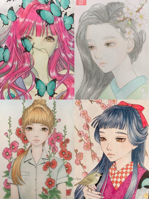 #年の瀬に渾身のイラスト晒すのでフォローしてください
 #2021年年末に今年まだ出会ってない素敵な作品に出会うタグ

来年も素敵な出会いがありますように✨✨ 