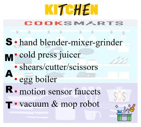 VediSwati's tweet photo. #NewYearThings:
For making your cooking experience easy in 2022 create a smart kitchen. The devices that can make your life easier, reduce waste & save energy. An exhaustive list of must-have for every household with kids, elders & fitness enthusiasts.🆘 #2022Goals https://t.co/ZRsWQsrmAs