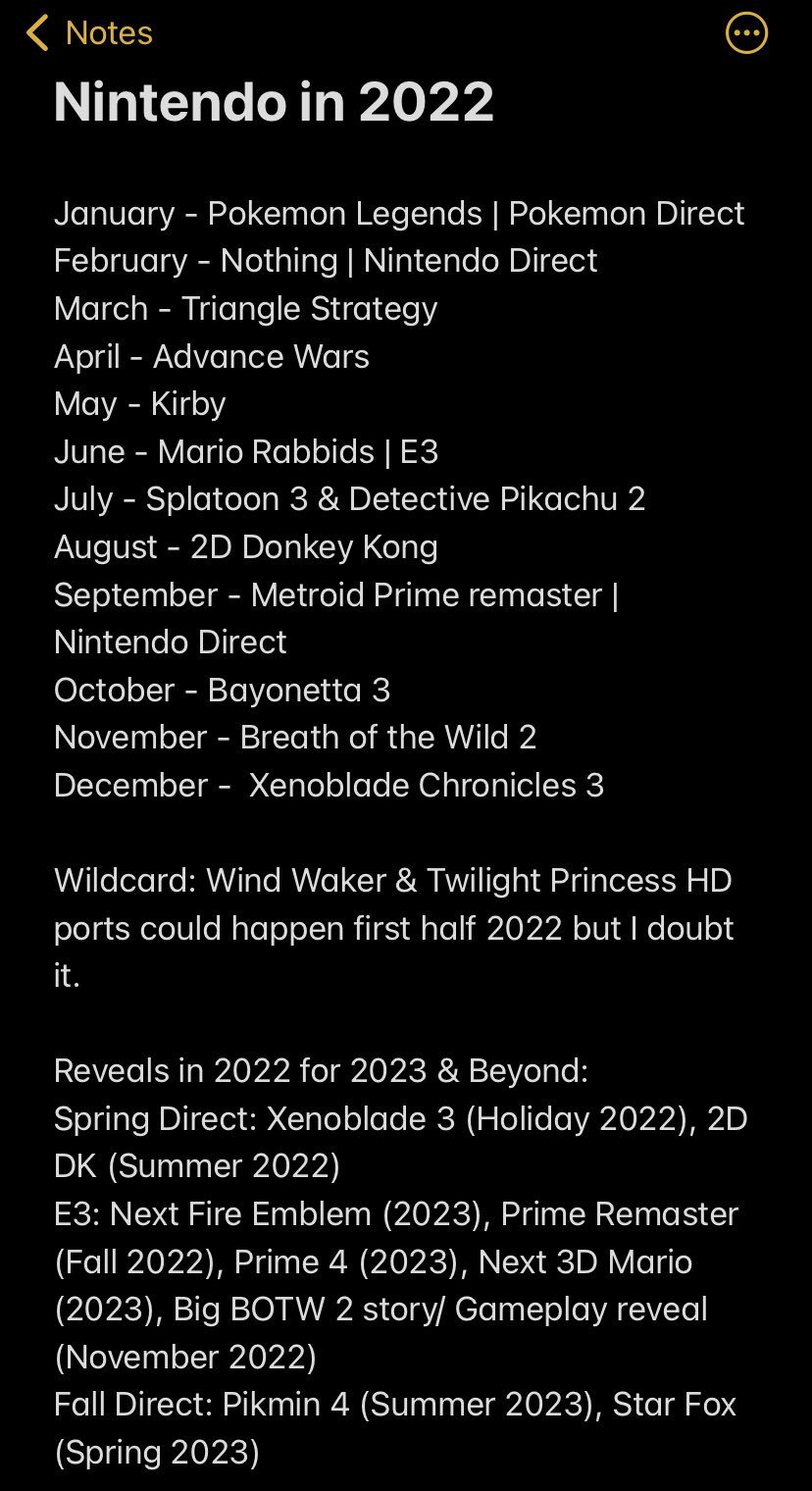 Nintendo Direct 9.14.2023 Top Ten Hopes by WilliamHeroofHyrule on