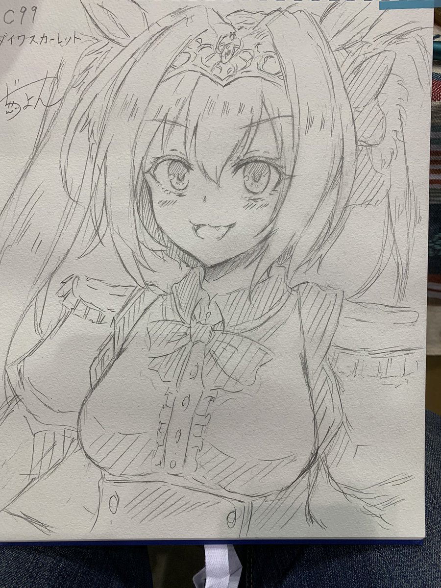 ダスカちゃんとフランちゃんのスケブ出来てます
他のはもう少しお待ちください…! 