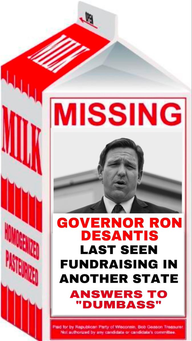 HarveyEsq's tweet photo. #BREAKING "Ron DeSantis spokesperson lashes out at fake news. Ranting that he is on vacation"

So Ron is hiking the Appalachian Trail😜😉

[Or "The Tallahassee Trail,must be a beautiful place. Unfortunately,he didn't go there"- #WhatsHisName]

#WhereIsRon #CancunRon #RonGone https://t.co/2A2yK7FEA5