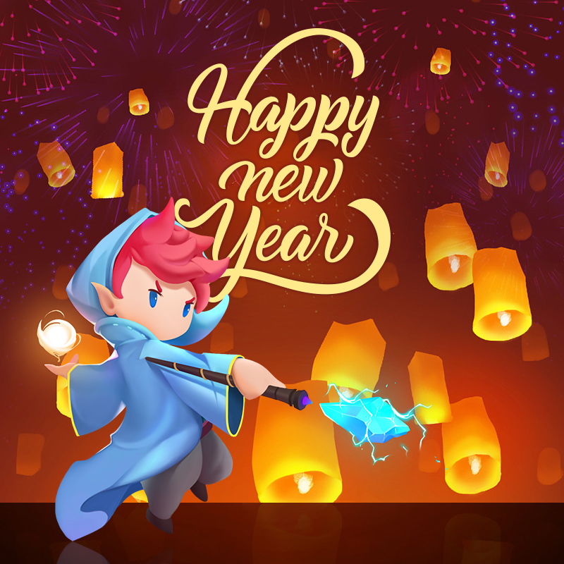 親愛なる魔法使いの皆様、謹んで新春をお祝い申し上げます。🥳 🎊旧年中は大変お世話になり、誠にありがとうございました。🙏🏻

今年も、どうぞ宜しくお願い致します。☺️