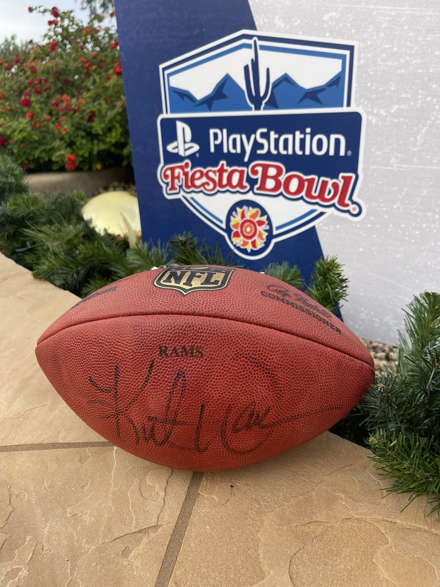 Fiesta Sports Foundation (@fiesta_bowl) on Twitter photo 🏈✍️ 𝐑𝐄𝐓𝐖𝐄𝐄𝐓 for a chance to win a football signed by former <a href="/AZCardinals/">Arizona Cardinals</a> QB <a href="/kurt13warner/">Kurt Warner</a>, subject of the new inspirational film, American Underdog (@americanunderdg), in theaters now! 🏈✍️ 𝐑𝐄𝐓𝐖𝐄𝐄𝐓 for a chance to win a football signed by former <a href="/AZCardinals/">Arizona Cardinals</a> QB <a href="/kurt13warner/">Kurt Warner</a>, subject of the new inspirational film, American Underdog (@americanunderdg), in theaters now!