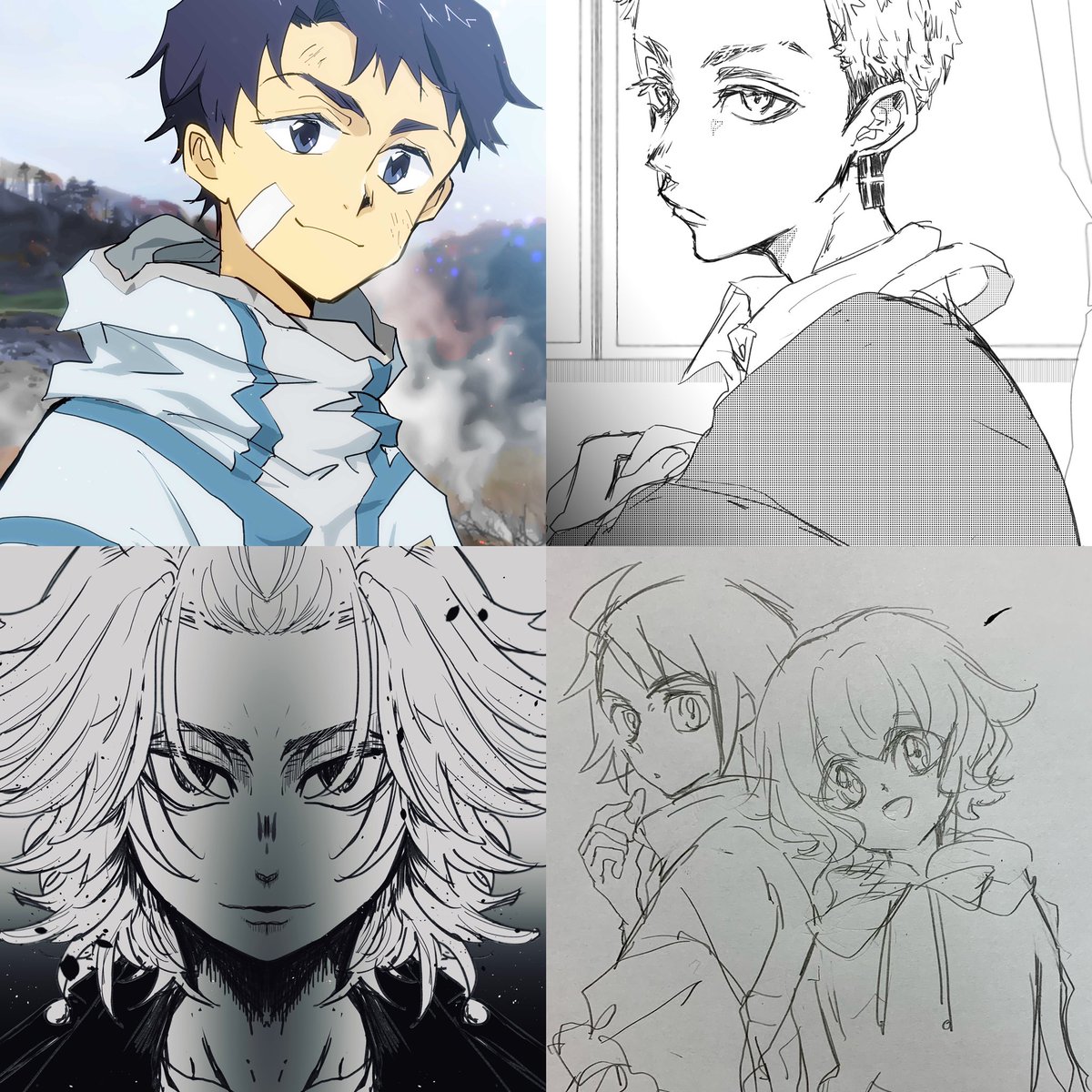 皆様、本年もお世話になりました。
来年も生きます!

❁⃘描いたものと食べたもの❁ 