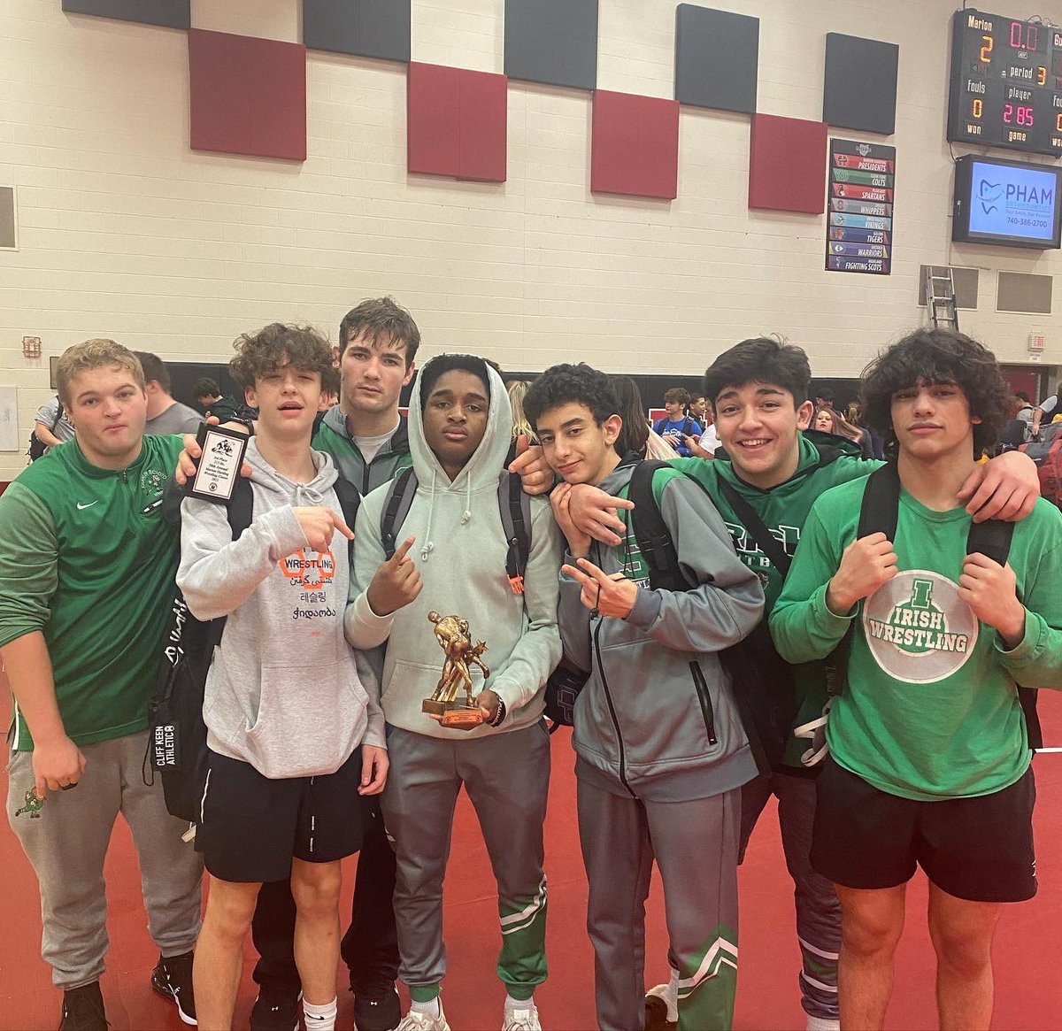 sciotowrestling's tweet image. Our Dublin Scioto Wrestlers traveled to Marion to compete in the 50th Marion Harding Wrestling Classic. Congratulations to placers: Matthew Howard (3rd) and Ty Wilson (1st and MVW)