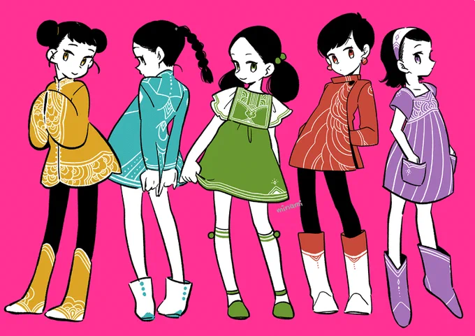 描き納めになにか今日も描きたいけど、2021年の創作イラストお気に入りはこの辺かな!?他にもあるけど!#2021年自分が選ぶ今年の4枚 