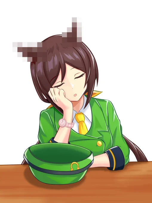 モザイク処理されている たづなさんのセンシティブな画像です
#ウマ娘 #ウマ娘プリティーダービー 