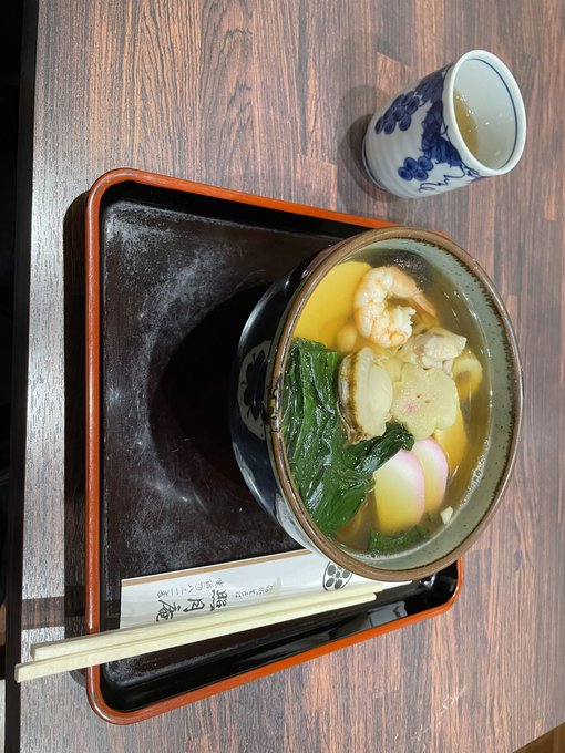 年越しそばうまかっです! 