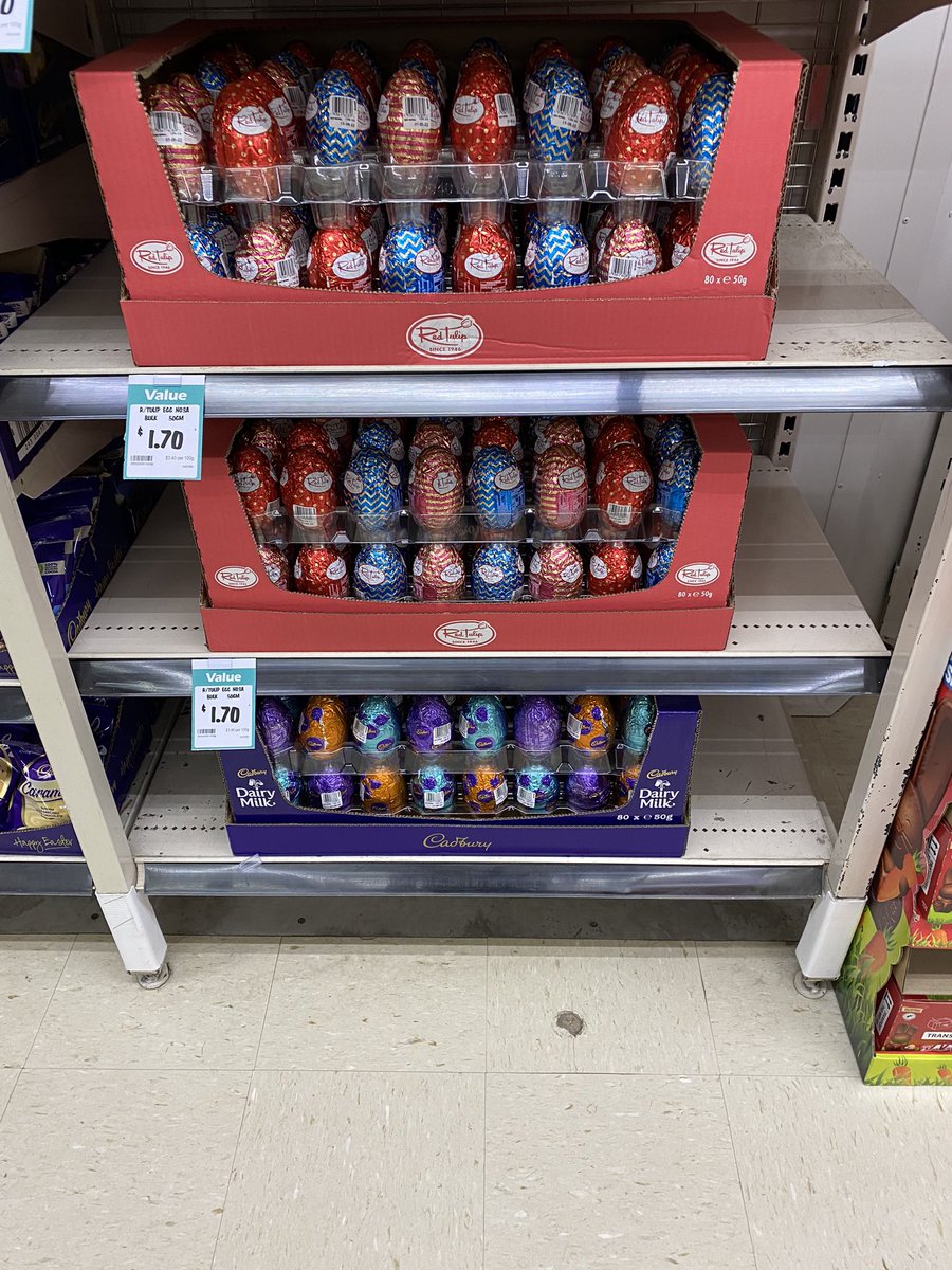 rawprawn25's tweet photo. Yeah, so I’ve seen everything now
Bugger the Covid numbers, deaths and the stress being put on the front line troops
As long as there’s #RedTulip Easter Eggs back on shop shelves before the New Year
What a f*cken time to be alive
#GoScottyGo
#BringOnTheRapture https://t.co/3xxHpzZTCG