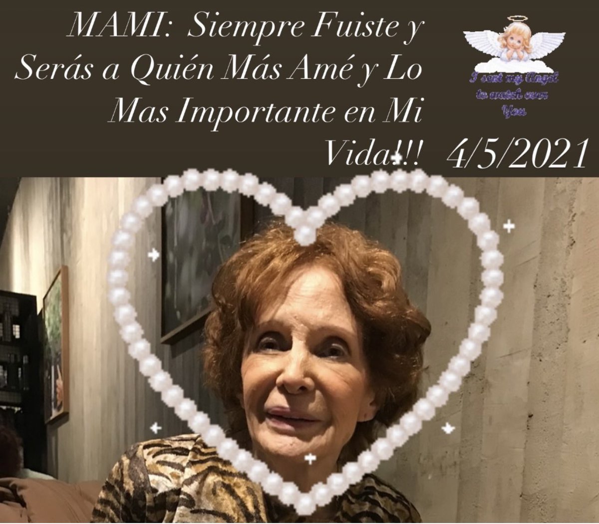 En Éste 2021 PERDÍ a Mami  y ME QUEDÉ SIN FAMILIA LITERALMENTE…SOLA! y NO X Covid, XQ en medio de toda la #Pandemia ingresó descompensada Ella (conmigo)a la Guardia del #HospitalItaliano no le daban los Remedios q le tocaban etc= ELLOS NO LA CUIDARON Y ME LA QUITARON,SIN VERLA😭