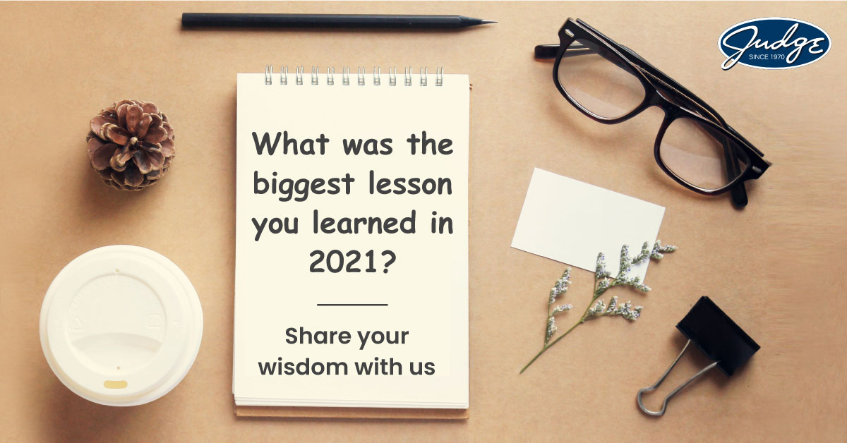 Judge_India's tweet photo. #ShareYourExperience
With each passing year, we grow wiser! The lessons learned are precious and should be shared with all. We encourage you to share the biggest lesson you learned in 2021!
#TheJudgeGroupIndia #JudgeIndia #LearningOfTheYear #Learnings #LessonLearnt https://t.co/7taCyAgKq0