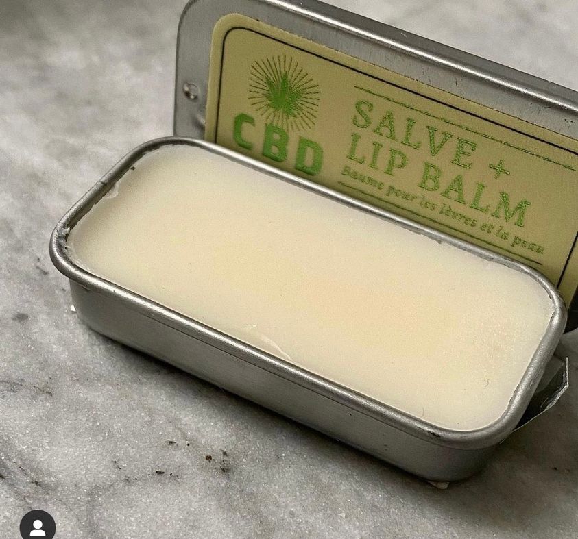 ✨ Feel the tingly, soothing sensation of peppermint across your lips with our CBD Daily Salve &amp; Lip Balm. This cute little tin fits perfectly in your pocket or purse!