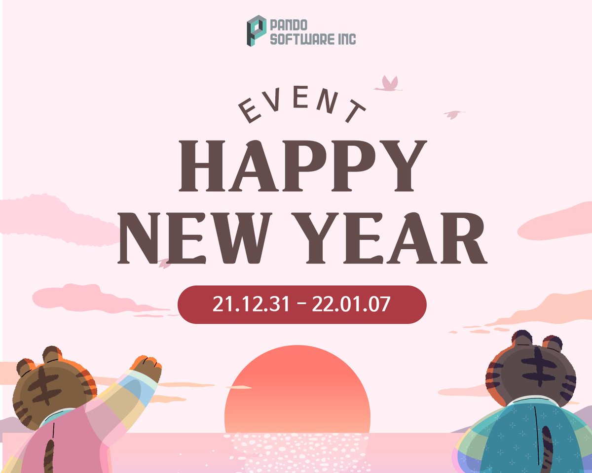 SoftwarePando's tweet image. #Pando Software has prepared a #NewYear2022  event!

Reply a words of blessing on this tweet.

Check out the official PANDO medium for more details!