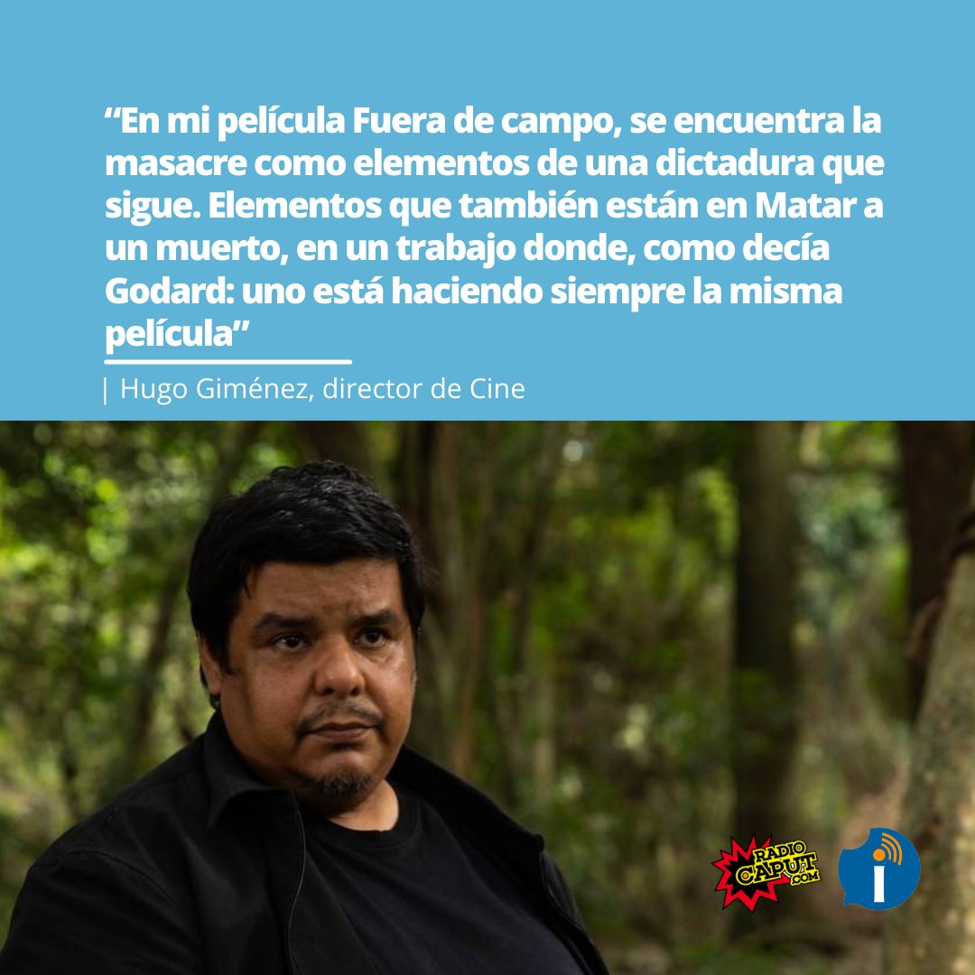caputradio's tweet photo. 👉 #Cultura
➡️ Luis Franc junto a #SofiaChecchi, #HugoGimenez y #MarianoVeliz y un programa que echa luz sobre las profundidades de los Espacios del #Cine.
Escuchá para poder ver:
💥 https://t.co/3PJvuaWntT 👈
✅#PeriferiasDelCine | S��bados12hs
🎙️ Conduce @LuisFrancCine https://t.co/8QIeG1Tk7x