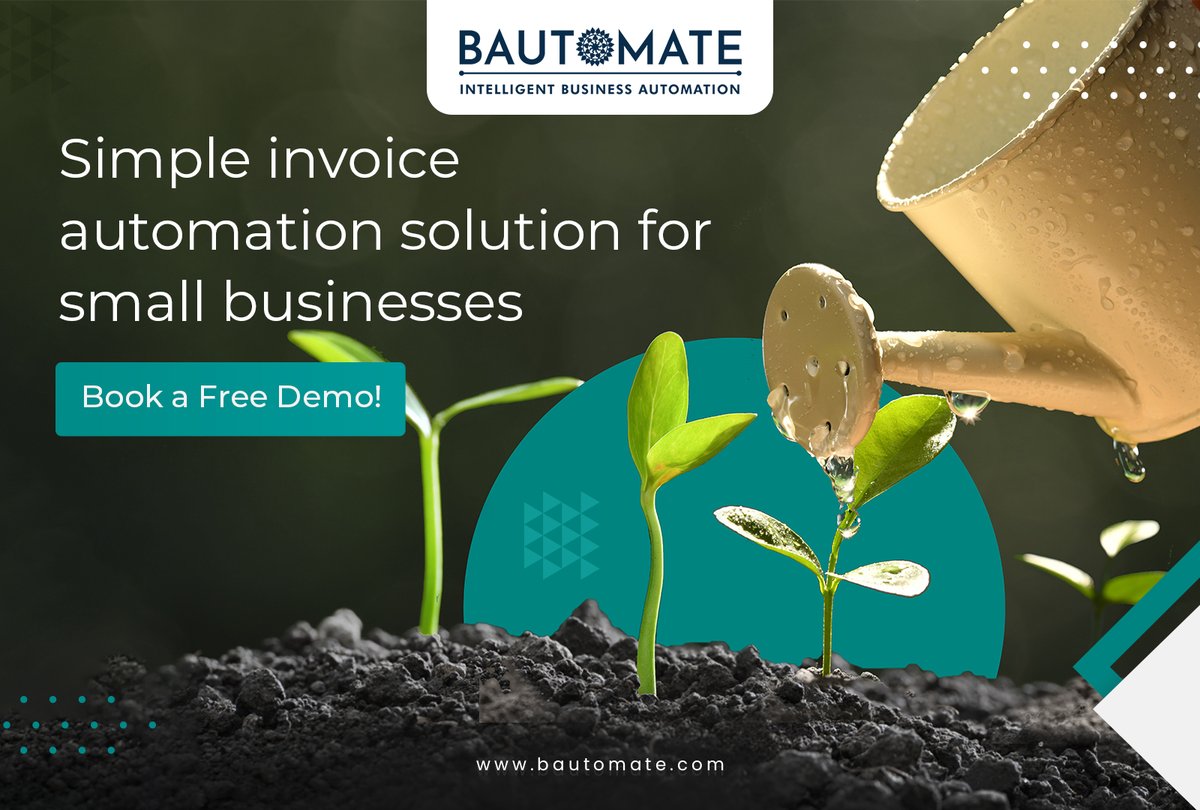Bautomate_BPA's tweet image. Make your invoice processes simple and more efficient by using the #Bautomate invoice #automation solution.
Improve cash flow and reduce invoice processing costs by 50%.
Book a free demo! lnkd.in/g8e9cYr
#invoiceautomationsoftware #Invoiceautomation