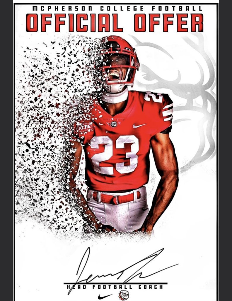 trevoreck6's tweet photo. Blessed to receive my 8th offer from McPherson College!! @coachrrhino @SutterFootball @Factory530 @CoachJFisc https://t.co/t0V1AdhF5A