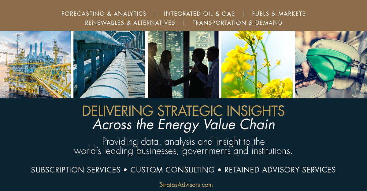 StratasAdvisors's tweet photo. We are ready to support your business in the #energy sector -- and related industries -- in 2022 and beyond... 

#oilandgas #renewableenergy #refiningoperations #electricvehicles #hydrogen #naturalgas #fuelquality #octane #energydemand #stratasadvisors https://t.co/VRLgV2e9Ix