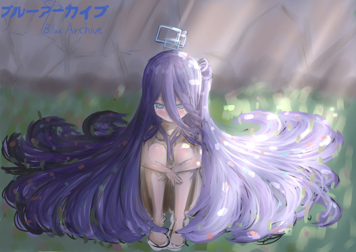 ブルアカ「#ブルアカ #ブルーアーカイブ #BlueArchive 「アリスは、涙を流せま」|アンシオンのイラスト