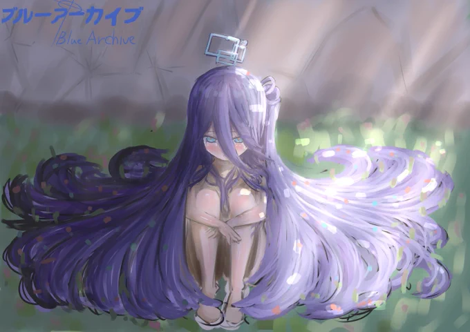 #ブルアカ #ブルーアーカイブ #BlueArchive 「アリスは、涙を流せます。」 