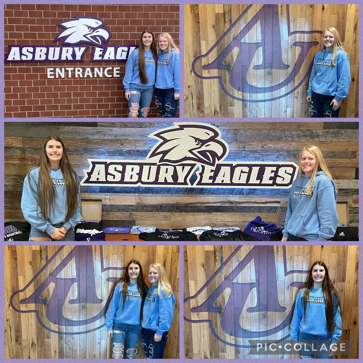 Great visit for <a href="/costello_kadyn/">kadyn costello</a> and <a href="/borders_gracie/">Gracie Borders</a> to Asbury University and getting to watch <a href="/AsburyWHoops/">Asbury W Basketball</a> get the WIN!
