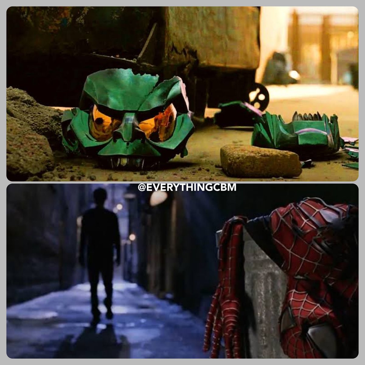 EverythingCBM's tweet photo. Loved this parallel in #SpiderManNowWayHome ! 

#spiderman #NoWayHome #NoWayHomeSpoilers https://t.co/1oVYzC5i6u