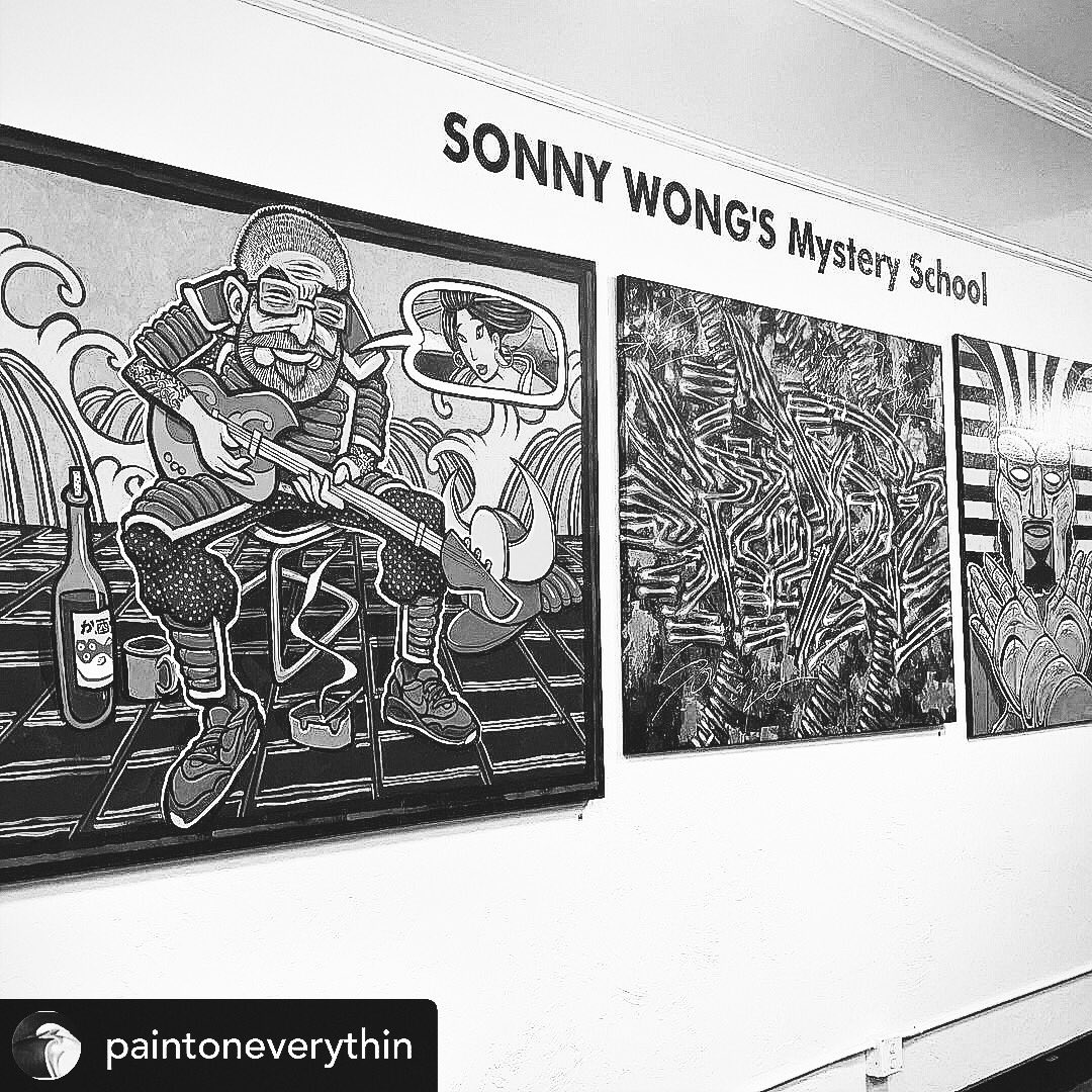 New show, “SONNY WONG’S Mystery School” now open at The Epitome Gallery in Eureka, CA