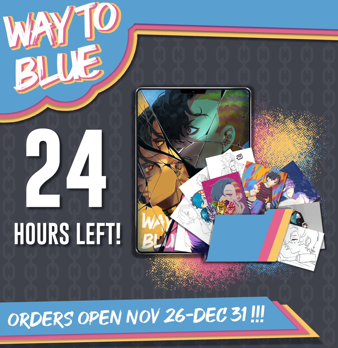 Waytobluezine's tweet photo. ⏰TWENTY-FOUR HOURS LEFT UNTIL SHOP CLOSED!!!
Thank you so much for the support for the past months! We are beyond grateful for every customer, and hopefully, you have enjoyed your purchase as much as we've made it💖 https://t.co/xHJff5fnaR