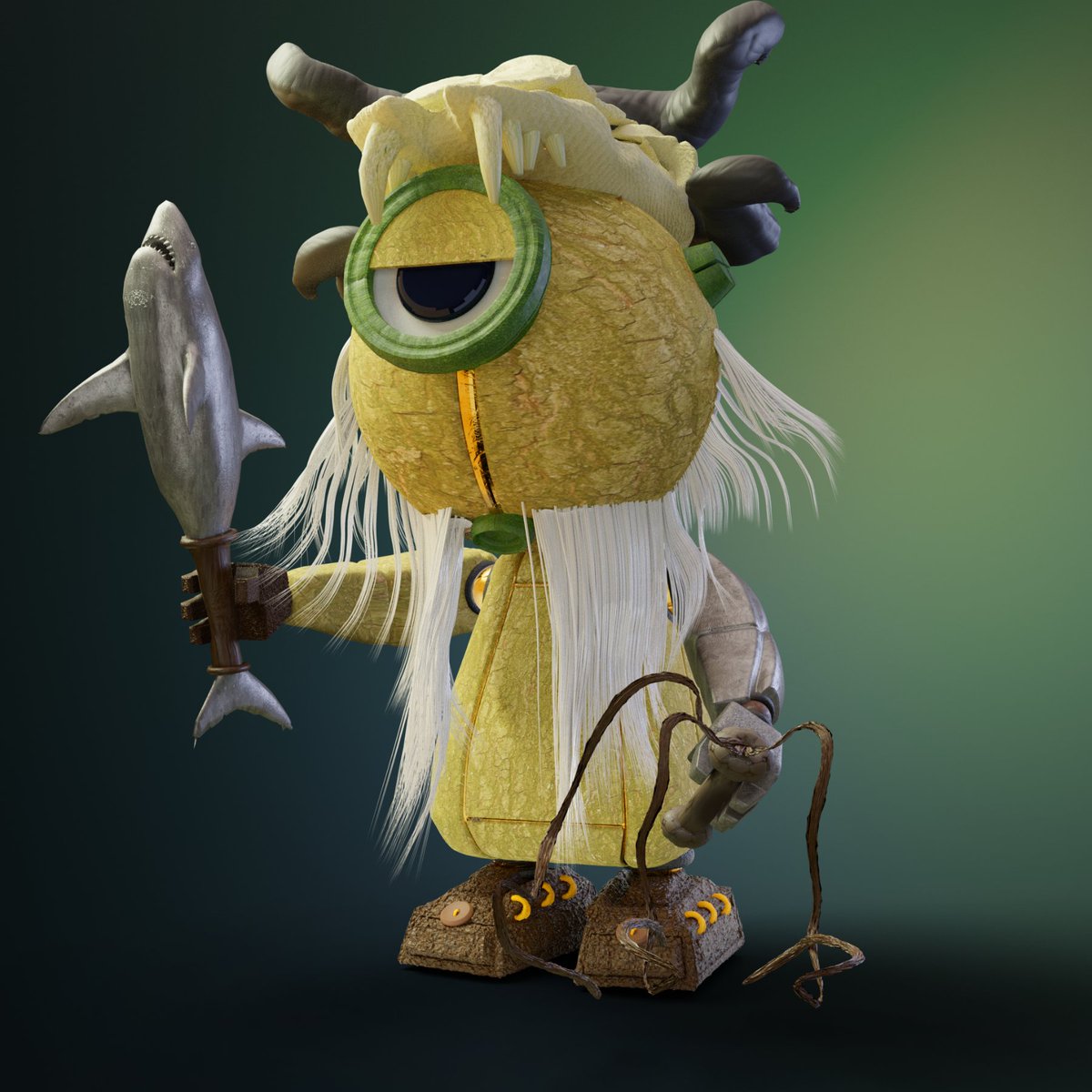 Hydroxycrypt's tweet photo. Meet my first @SolSleepyBots. He is one 4 different types of warrior class bots: Sorcerer, Navy, Air Force, and Knight. There are also commoner and hybrid bots that all play a crucial role in the game!
#SolNFT #SleepyBots 

Can you guess which he belongs to? https://t.co/klkBK9tYoo