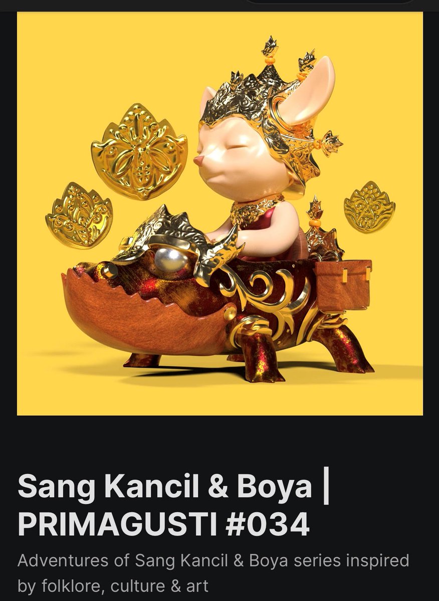 folklaw_my's tweet photo. @pentas_io Hello!✨✨✨

Check out our GENESIS : SANG KANCIL &amp; BOYA | PRIMAGUSTI #034

https://t.co/Lth81Fb7w8

Or you can check out an adventures of SANG KANCIL &amp; BOYA SERIES inspired by our folklore, culture and art on secondary market https://t.co/SojcZZtbwm