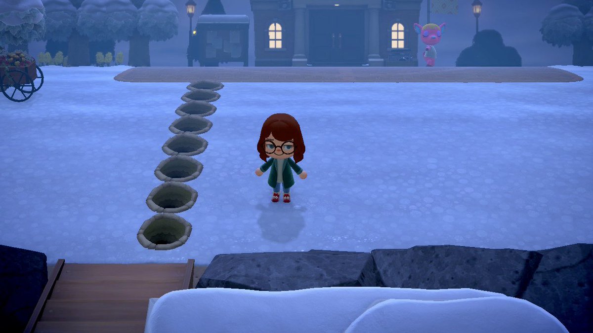 SimslyBee's tweet photo. Animal Crossing Friends:
I don’t like how close Town Hall is to the airport. It’s frustrating &amp; makes me want to start over. I need ideas &amp; inspiration on what to do! From the airport to the plaza is 8 spaces. My island is a mess🥲#AnimalCrossingNewHorizions #ACNH @accommunity https://t.co/H8olwGnFrf