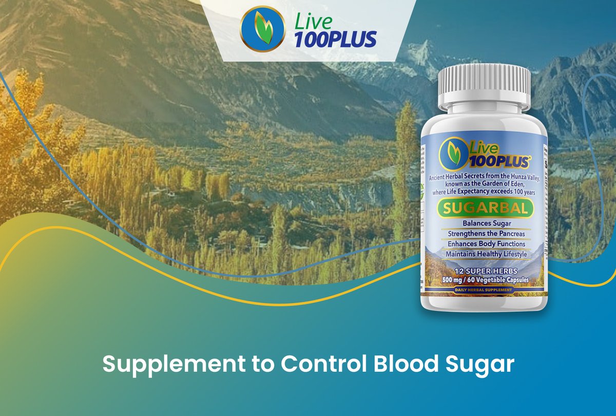 Live100Pluss's tweet photo. Supplement to Control Blood Sugar
12 Super Herbs for Healthy Blood Sugar Levels. Balances Sugar. Strengthens the Pancreas. Enhances Body Functions. Maintains Healthy Lifestyle. https://t.co/xwaeM5gtWl
